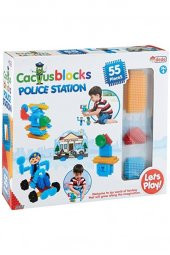 Dede Oyuncak Kaktüs Bloklar Polis İstasyonu 55 Parça 03307 thumbnail 3