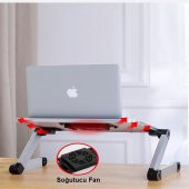 UpWay Ayarlanabilir Katlanabilir Dizüstü Bilgisayar Masası Soğutucu Fanlı Macbook Stand - 3