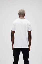 Bear Tee T-shirt Off-white Beyaz Logo Baskılı Erkek Tişört - 5