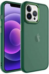 Apple iPhone 13 Pro Kılıf Buzlu Sert PC Lopard May Kapak - 1
