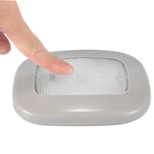 Ayt Sunup Araba Dokunmatik Led Renkli Aydınlatma Işığı Okuma Lambası Oto Tavan Aydınlatması - 6