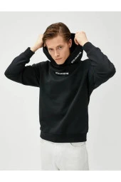 4wam70125mk Erkek Sweat Siyah thumbnail 1