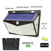 UpWay 208 Solar Güneş Enerjili Hareket Sensörlü 3 Modlu LED Aydınlatma - 2