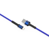 Zore LS64 2 Metre Hasir Lightning İphone Usb Şarj Data Kablosu - 3