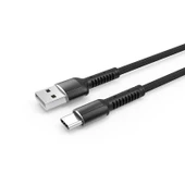 Zore LS65 2.4A 3 Metre Hasir Type-C Usb Şarj Data Kablosu - 4