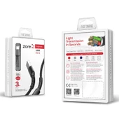 Zore LS65 2.4A  3 Metre Örgü Micro Usb Şarj Data  Kablo - 1