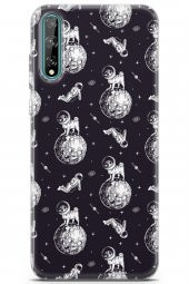 Huawei P Smart S 2020 Uyumlu Kılıf Pug 07 Glossy Astro - 1