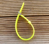 Bileklik 5 li Silikon Neon Sarı 08 mm Ayarlanabilir Charm Takılabilen Bileklik - 3