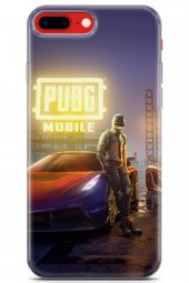 Apple iPhone 8 Plus Uyumlu Kılıf Pubg 17 Glossy Arabalı - 1