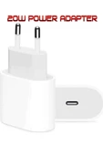 Iphone Şarj Aleti Type-C 11-12-13-14 Uyumlu Pro Hızlı Şarj Aleti 20w Güç Adaptörü - 1