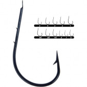 Youvella 1397 Tırnaklı Kısa Pala Eşkina Mırmır Çipura İğnesi 100'LÜ Kutu Mavi No:1 - Deniz İğnesi - 1