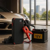 Mioji Mio D6H 20000mAh 3.7V 1200A Jump Starter LED Işıklı Hızlı Şarj Destekli Akü Takviye Cihazı - 2