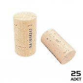 Savex Şişe Mantarı Doğal Mantar Tıpa 25 Adet thumbnail 3