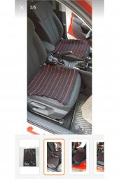 Terletmez Oto Kilim Ön Ve Arka 3 Lü Serme Set Oto Minderi - 1