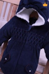 Babyhola 2.5 Tog Bebek Çocuk Kadife Kaban 12569 - 7