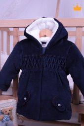 Babyhola 2.5 Tog Bebek Çocuk Kadife Kaban 12569 - 9