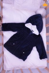 Babyhola 2.5 Tog Bebek Çocuk Kadife Kaban 12569 - 10