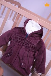 Babyhola 2.5 Tog Bebek Çocuk Kadife Kaban 12569 - 11