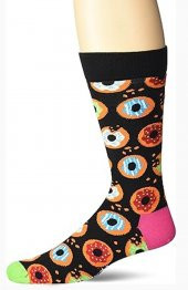 Donut Desenli Çorap Erkek Uzun Çorap Clb thumbnail 3