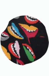 Ağız Desenli Çorap Erkek Uzun Çorap Clb thumbnail 6