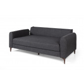Perla Sofa Ferranti Yataklı Sandıklı Üçlü Kanepe Antrasit - 3