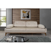 Perla Sofa Nelson Üçlü Koltuk Babyface Krem - 1