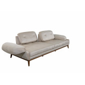 Perla Sofa Nelson Üçlü Koltuk Babyface Krem - 2