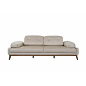 Perla Sofa Nelson Üçlü Koltuk Babyface Krem - 4