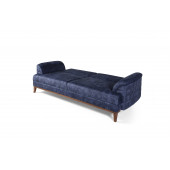 Perla Sofa Petra Üçlü Yataklı Koltuk Bora Lacivert - 4