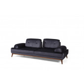 Perla Sofa Nelson Yataklı Koltuk Takımı Babyface Antrasit - 4