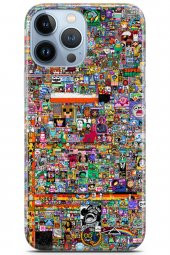 Apple iPhone 13 Pro Max  Uyumlu Kılıf R/place 03 Koruma Kabı Reddit - 1