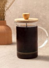 The Mia Bambu Kapaklı French Press 600 ml - 2