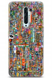 Oppo Reno 2Z 2019 Uyumlu Kılıf R/place 07 Liquid Crystal Kılıf Reddit - 1