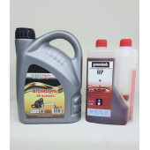greentech 30 NUMARA BIÇKI TESTERE ZİNCİR YAĞI 3 LT  +2T 2 Zamanlı Ölçekli Ağaç Kesme Bıçkı Yağı 1 LT - 1