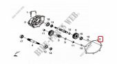 SYM GTS 250 İ - JOYMAX 250 İ - CRUİSYM 250 ŞANZIMAN KAPAK CONTA - 2