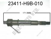 SYM JOYRIDE 200 - JOYRIDE 200 İ EVO TAHRİK MİLİ 15T - 1