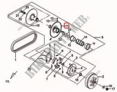 SYM GTS 250 İ - JOYMAX 250 - CRUİSYM 250 ARKA OYNAR YANAK - 2