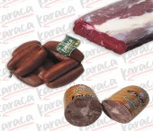 Karaca Yöresel Evlik Sucuk 250 Gr Sıfır Çemensiz Pastırma 250 Gr Blok Dana Kavurma 250 Gr - 1