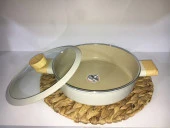 Emsan Swiss Crystal Karnıyarık Tencere 26 cm Creamy - 2