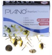 Piano Raptiye Sarı Başlıklı - 1