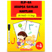 Elif-BA Arapça Sayılar Kartları - 1