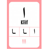 Elif-BA Arapça Sayılar Kartları - 2
