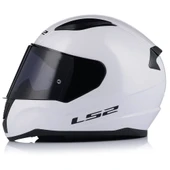 Ls2 Rapıd 2 Beyaz Fullface Motosiklet Kaskı Siyah Camlı - 2