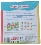CA Games Neşeli Dostlar Puzzle Ve Eşleştirme Kartları - 2