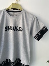 Minigimin Cicileri Survivor Shanliu Baskılı Bisiklet Yaka Tişört - 4