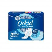 Orkid Ultra Gece & Gündüz Hijyenik Ped 6lı - 1
