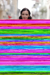 KADIN STANDART BEDEN VİZON HIRKA - 2035-6 thumbnail 4