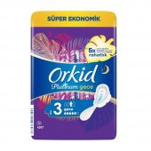 Orkid Platinum Gece & Gündüz Hijyenik Ped 16lı - 1