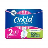 Orkid Ultra Ultra Extra Uzun Hijyenik Ped 7li - 1