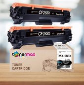 Hp LaserJet Pro M201n Muadil Toner 2'li Paket / cf283x / M201n - 1